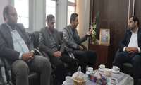 دیدار رئیس دانشکده علوم پزشکی شرق هرمزگان با ریاست دادگستری و دادستان شهرستان میناب به مناسبت هفته سلامت