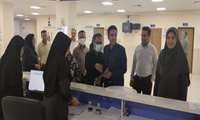 نظارت بر ارائه خدمات درمانی در نوروز؛ بازدید رئیس دانشکده علوم پزشکی شرق هرمزگان از بیمارستان میناب و اورژانس شهری