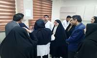 بازدید هیئت بورد مامایی وزارت بهداشت از دانشکده علوم پزشکی شرق هرمزگان
