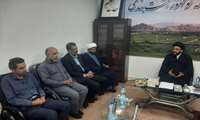 حضور رئیس سازمان بسیج جامعه پزشکی کشور در توکهور هشتبندی و دیدار با امام‌جمعه