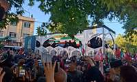 از داغ شهدای میناب تا عهدِ دوباره در مشهد؛ سفیدپوشان هرمزگان در بدرقه‌ی رهبر شهید